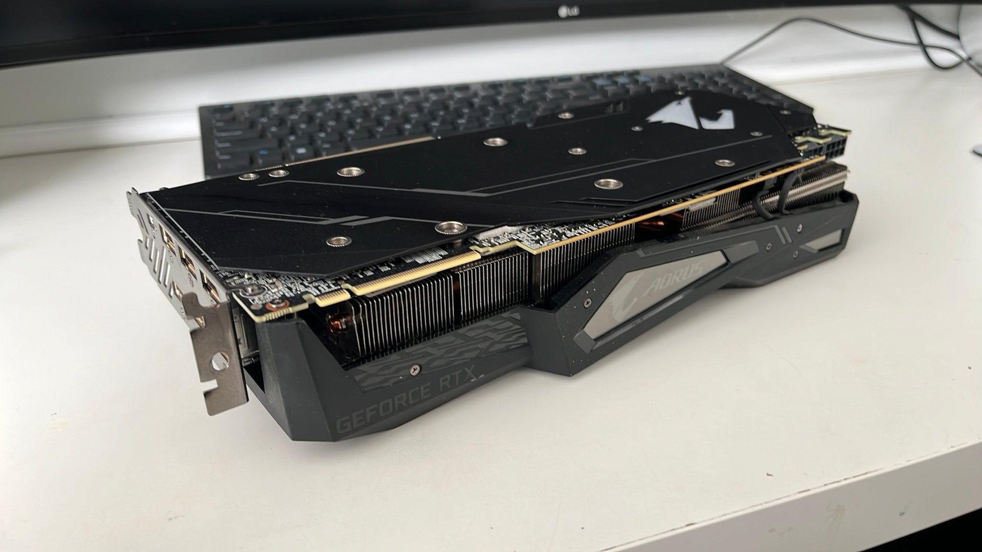 AORUS GeForce RTX 2080 Ti XTREME 11G, Computers en Software, Videokaarten, Ophalen, Gebruikt, GDDR6, HDMI
