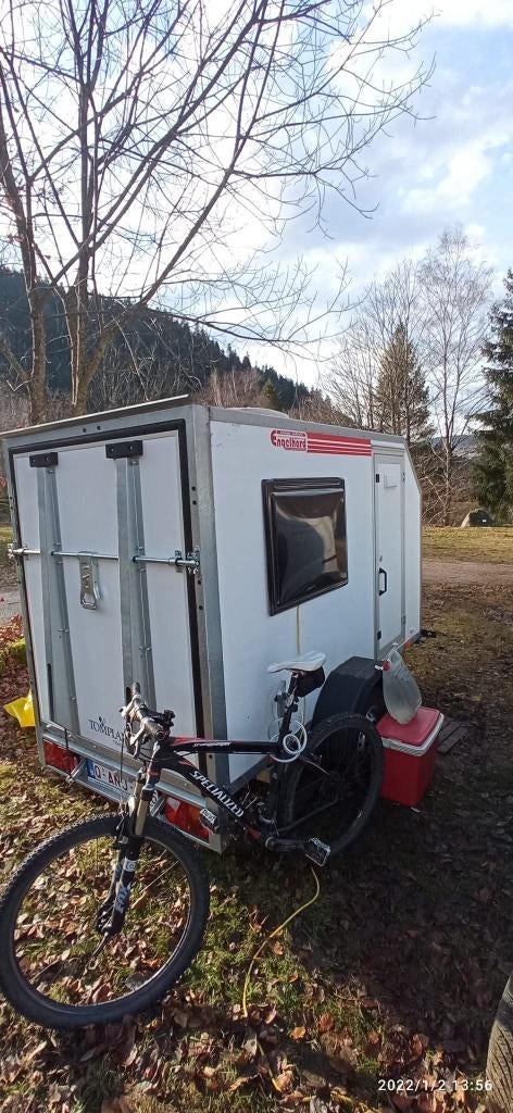 Mini-caravanaanhangwagen, Caravans en Kamperen, Caravans, Particulier, Ophalen