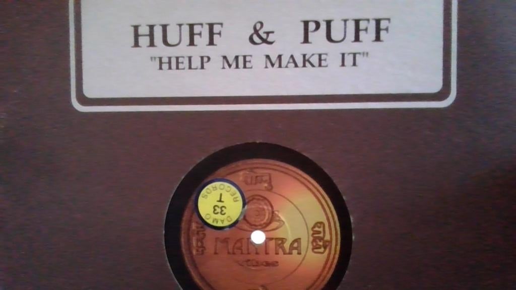 HUFF & PUFF " HELP ME MAKE IT ", Ophalen of Verzenden, Zo goed als nieuw, 12 inch, Techno of Trance