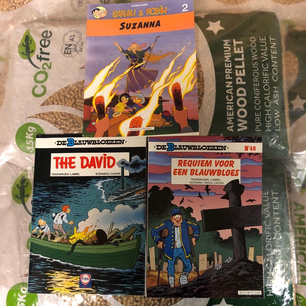 2 strips van De blauwebloezen, Boeken, Ophalen, Gelezen