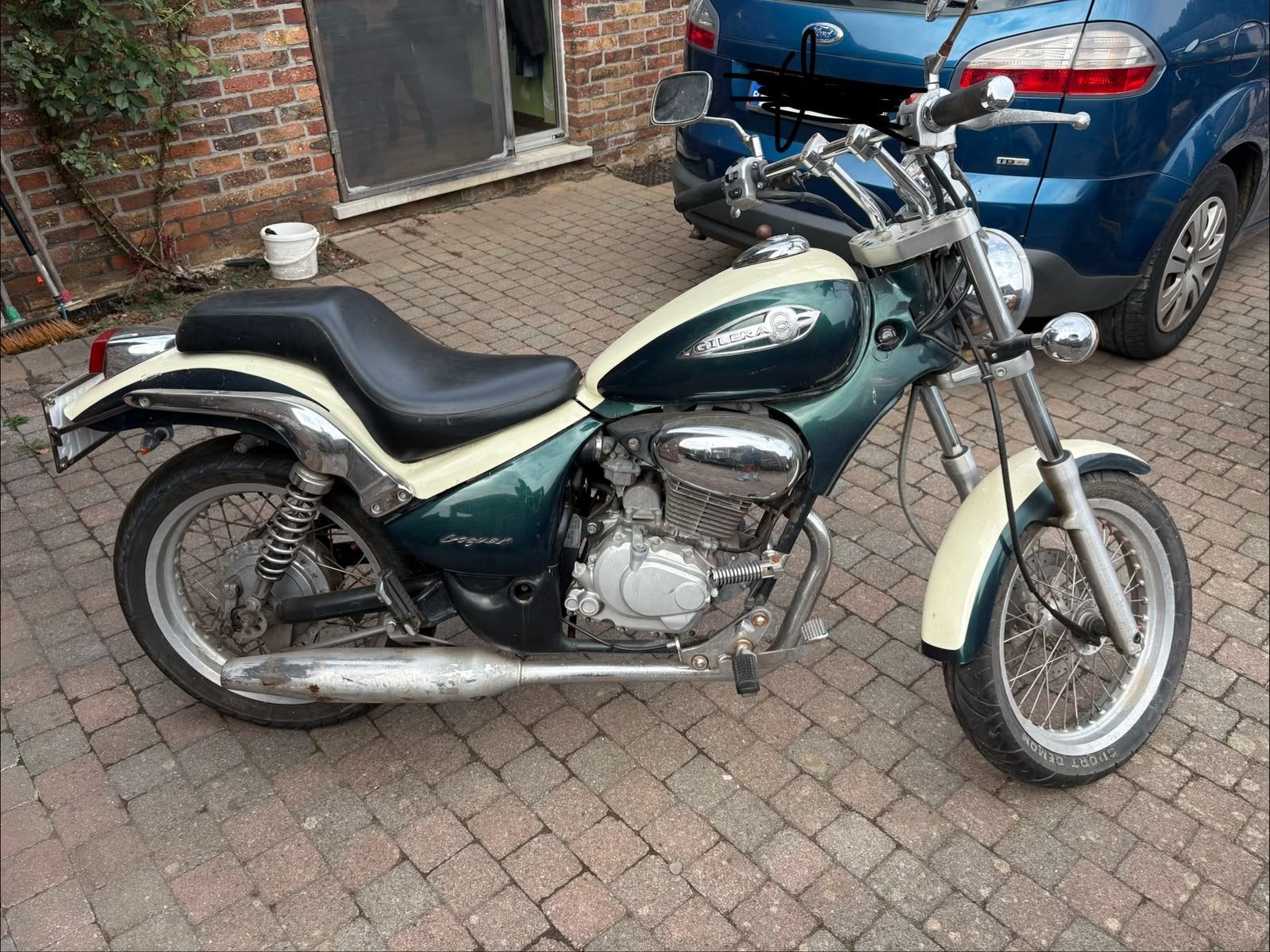 Gilera cougar 125cc, Motoren, Chopper, Gebruikt, 125 cc, 11 kW of minder