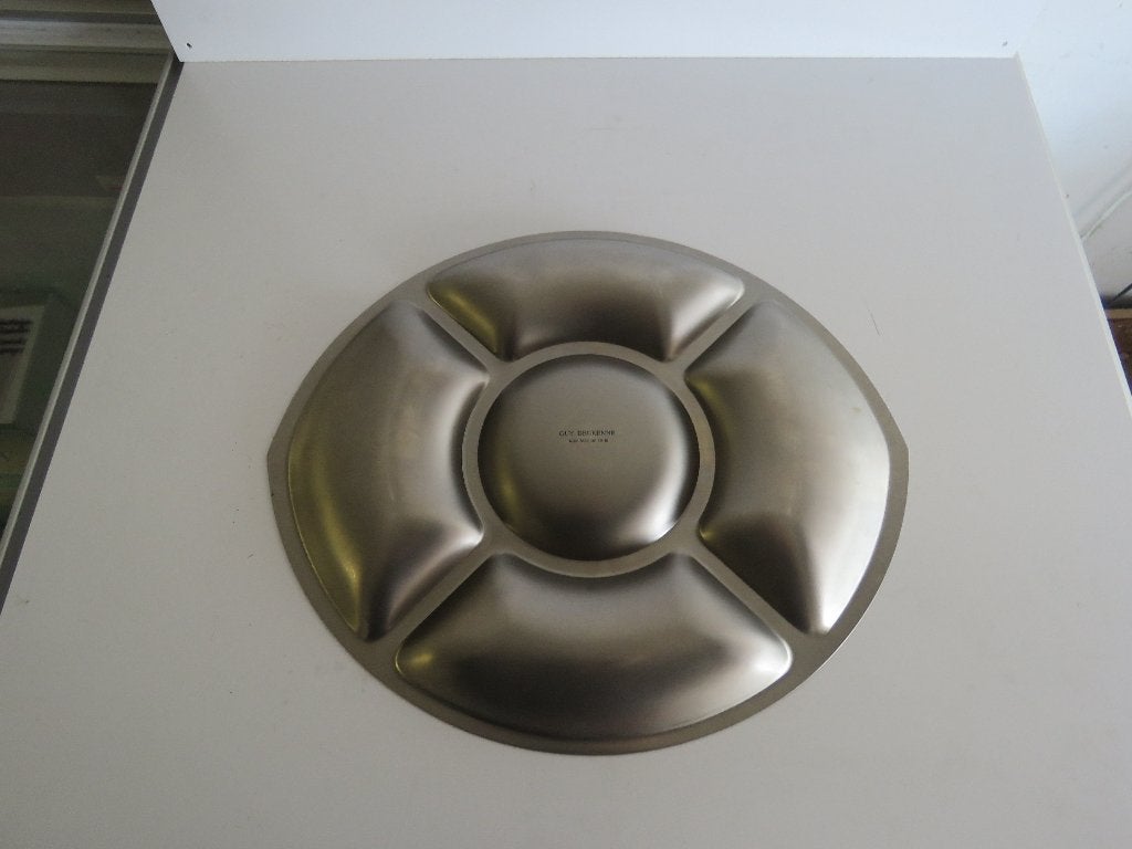Hapjesschaal inox Guy Degrenne, Ophalen of Verzenden, Guy Degrenne