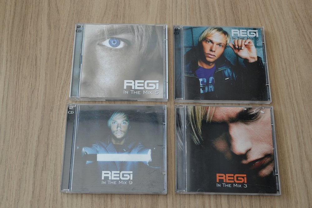 CD Regi in the mix vol 3, vol 5, vol 8 en vol 9, Cd's en Dvd's, Ophalen of Verzenden, Zo goed als nieuw, Dance Populair, Album