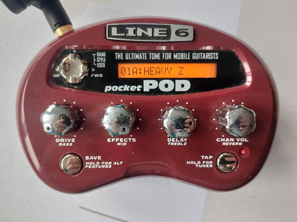 Line 6 Pocket Pod Multi Effet Guitare, Musique & Instruments, Enlèvement ou Envoi, Comme neuf, Volume