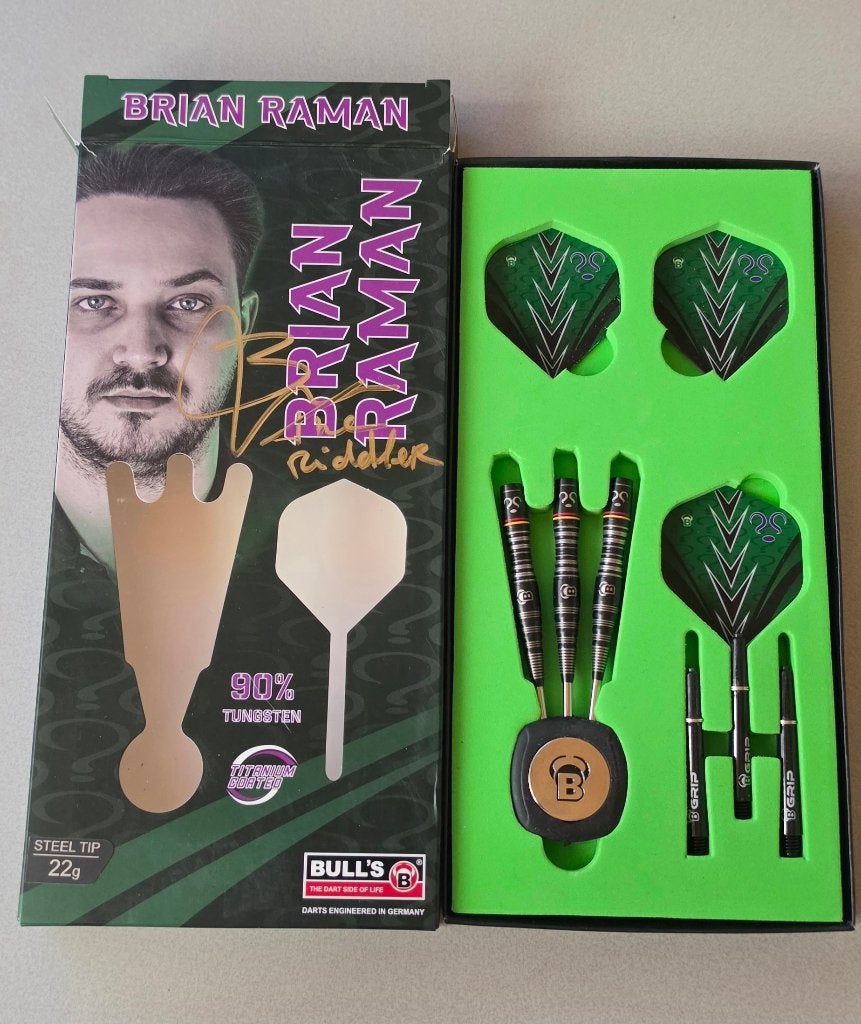 BULL'S Brian Raman G2 90% - Dartpijlen, Ophalen of Verzenden, Nieuw, Pijlen