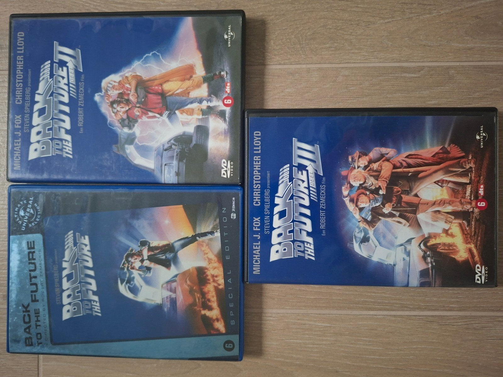 Te koop: De complete iconische Back to the Future filmtrilog, Cd's en Dvd's, Ophalen, Nederlands, Extra's, Nederlands