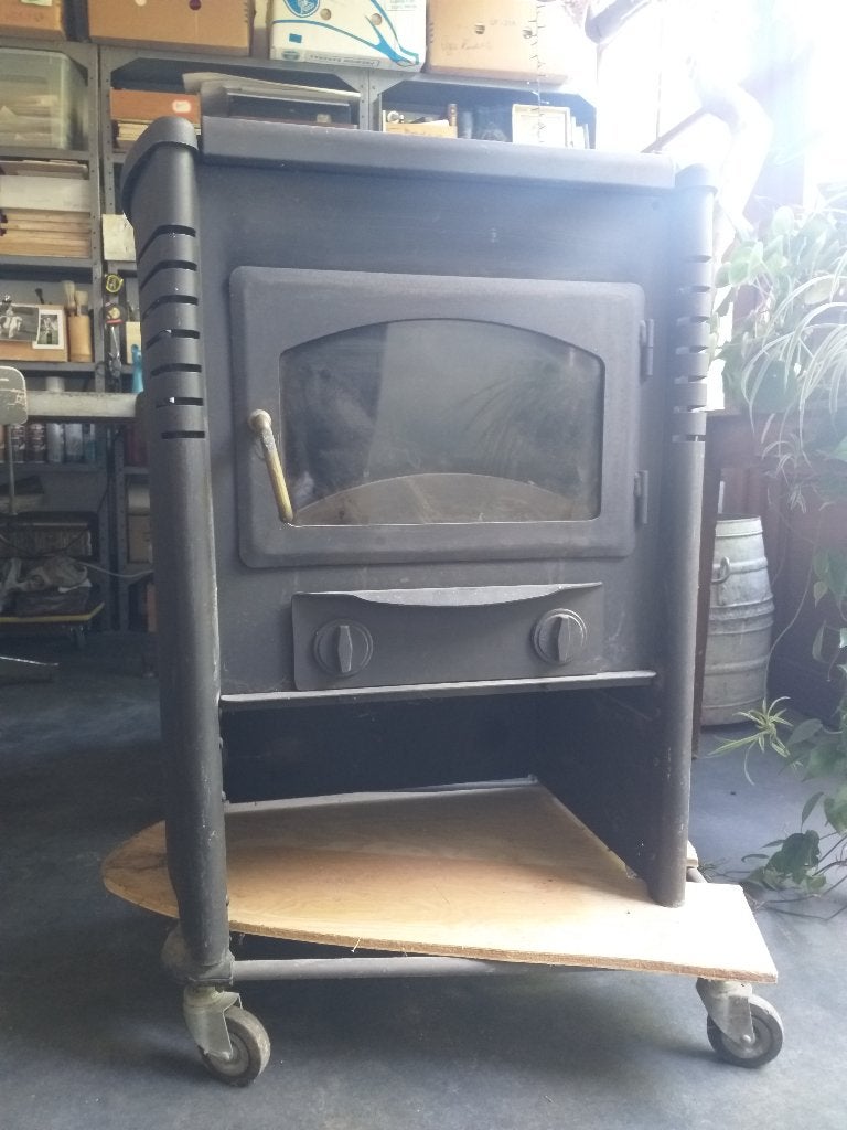 Allesbrander - vuur - kachel - verwarming, Ophalen, Gebruikt