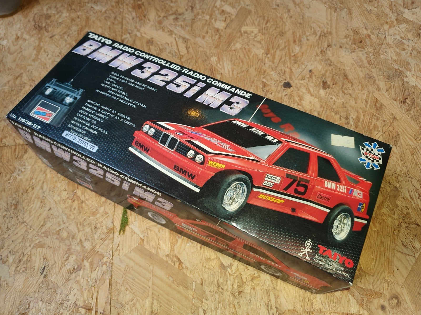 bmw e30 m3 325i tayio 1.25 RC 80s toys, Hobby en Vrije tijd, Ophalen