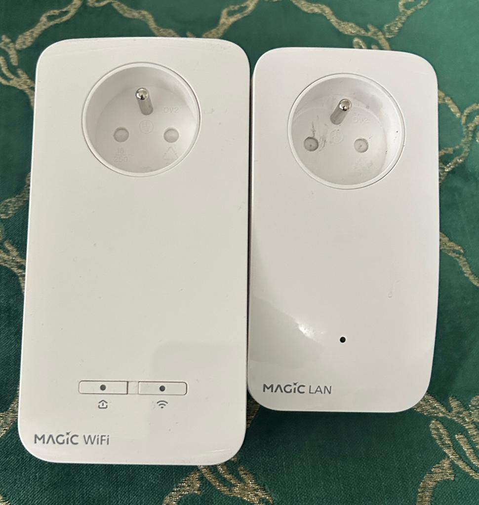 CPL WIFI MAGIC2, Informatique & Logiciels, Adaptateurs powerline, Enlèvement, Comme neuf