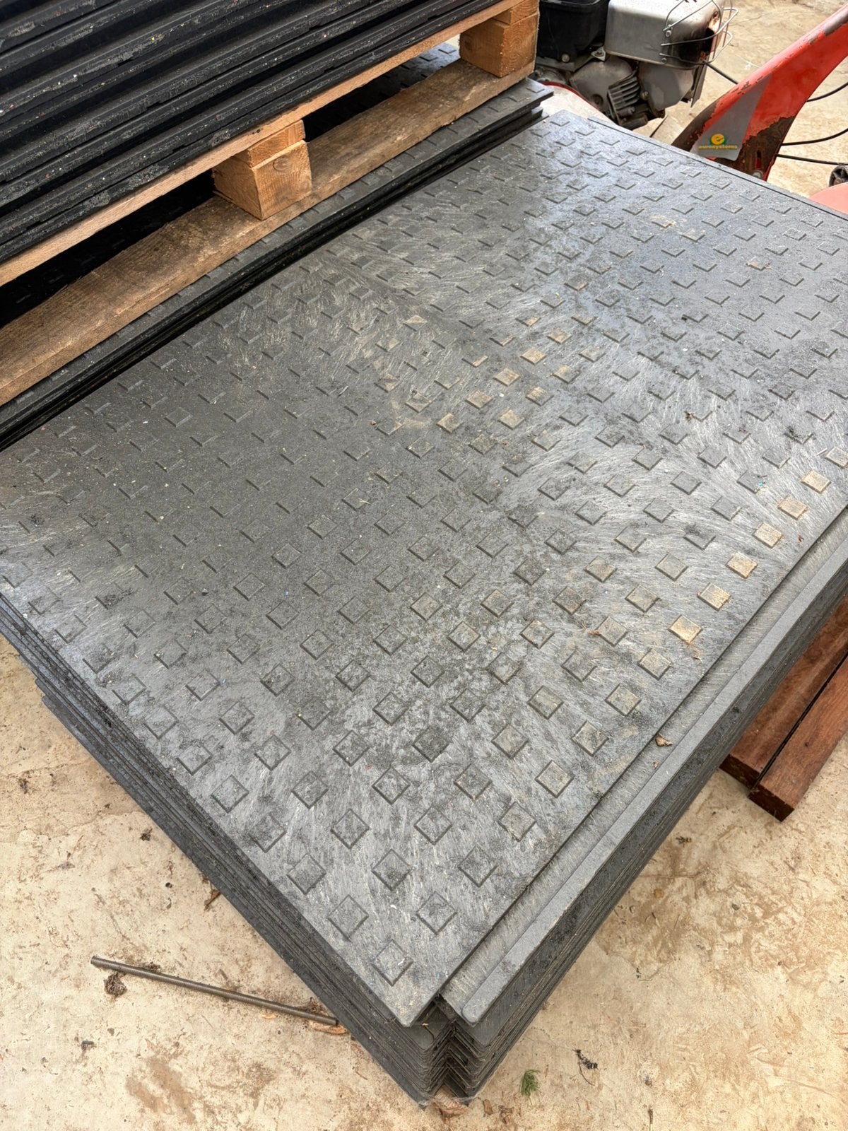 Rijplaten te huur, ideaal voor een feestje of werken, Enlèvement, Comme neuf