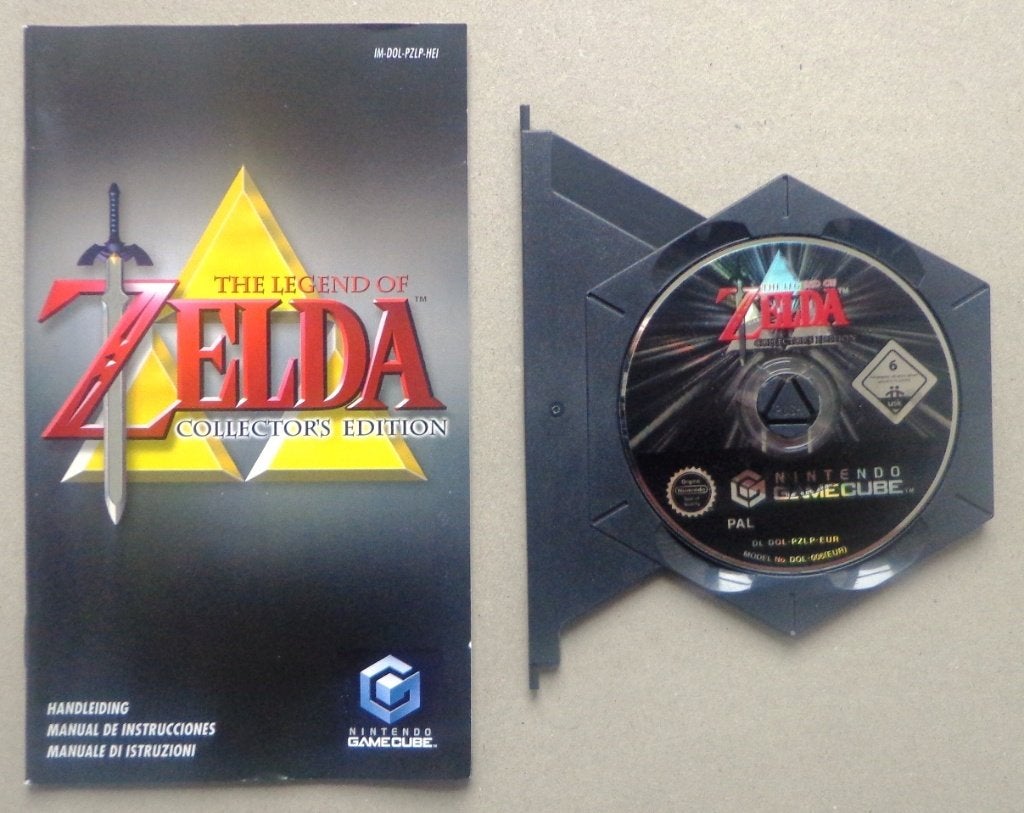 The Legend of Zelda Collectors Edition GameCube + boekje, Games en Spelcomputers, Games | Nintendo GameCube, Zo goed als nieuw