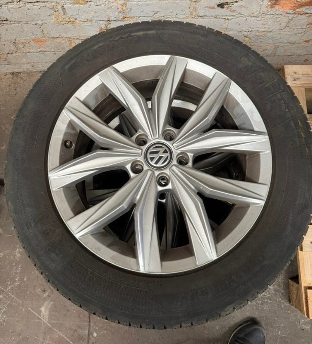 4 belles jantes 5X112 _ 235/55/R18 étais monté sur une vw ti, Enlèvement ou Envoi, Jante(s)