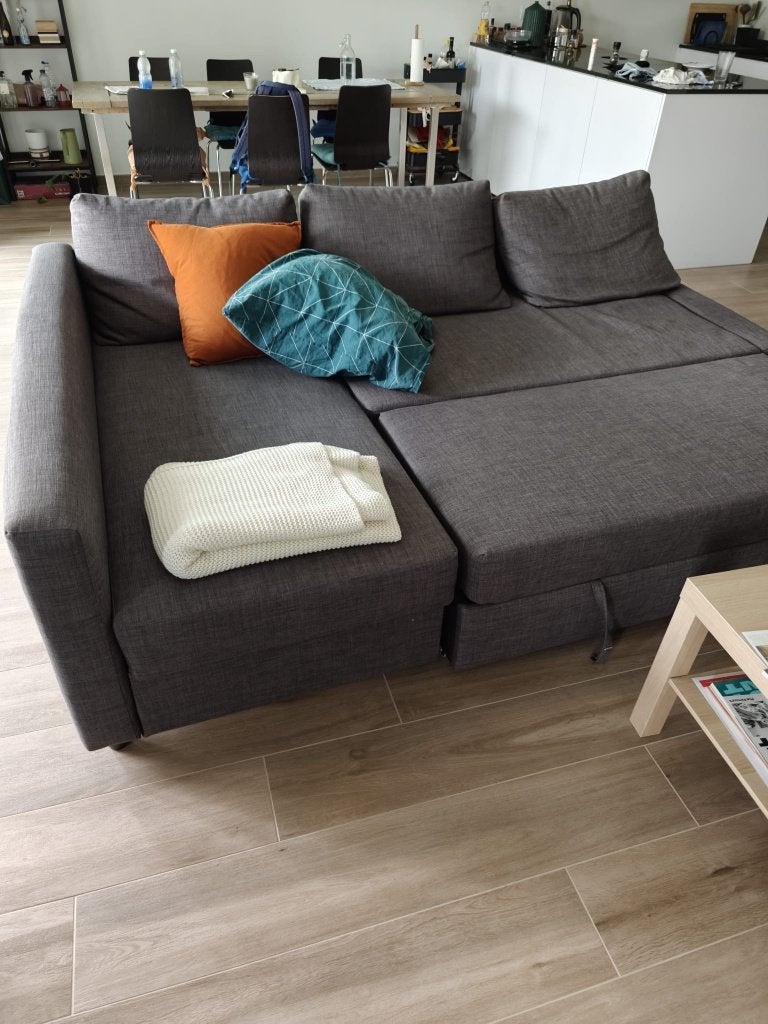 Canapé-lit IKEA FRIHETEN 230  150 cm, 150 cm ou plus, Comme neuf, Enlèvement, Modern