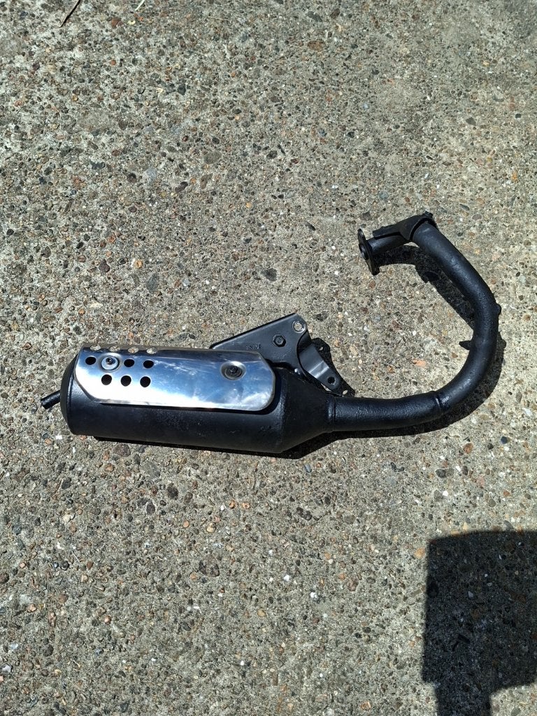 Honda sfx uitlaat, Ophalen