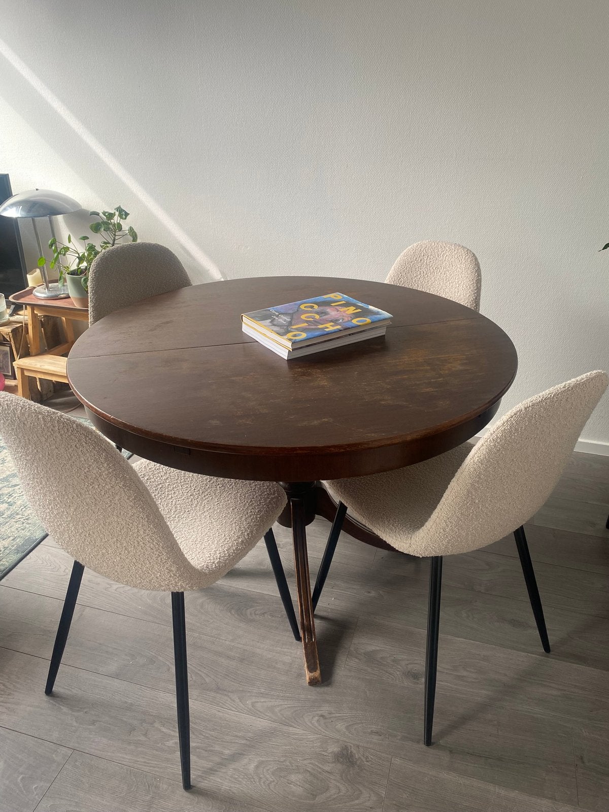 Eettafel, Huis en Inrichting, Tafels | Eettafels, Ophalen, Zo goed als nieuw