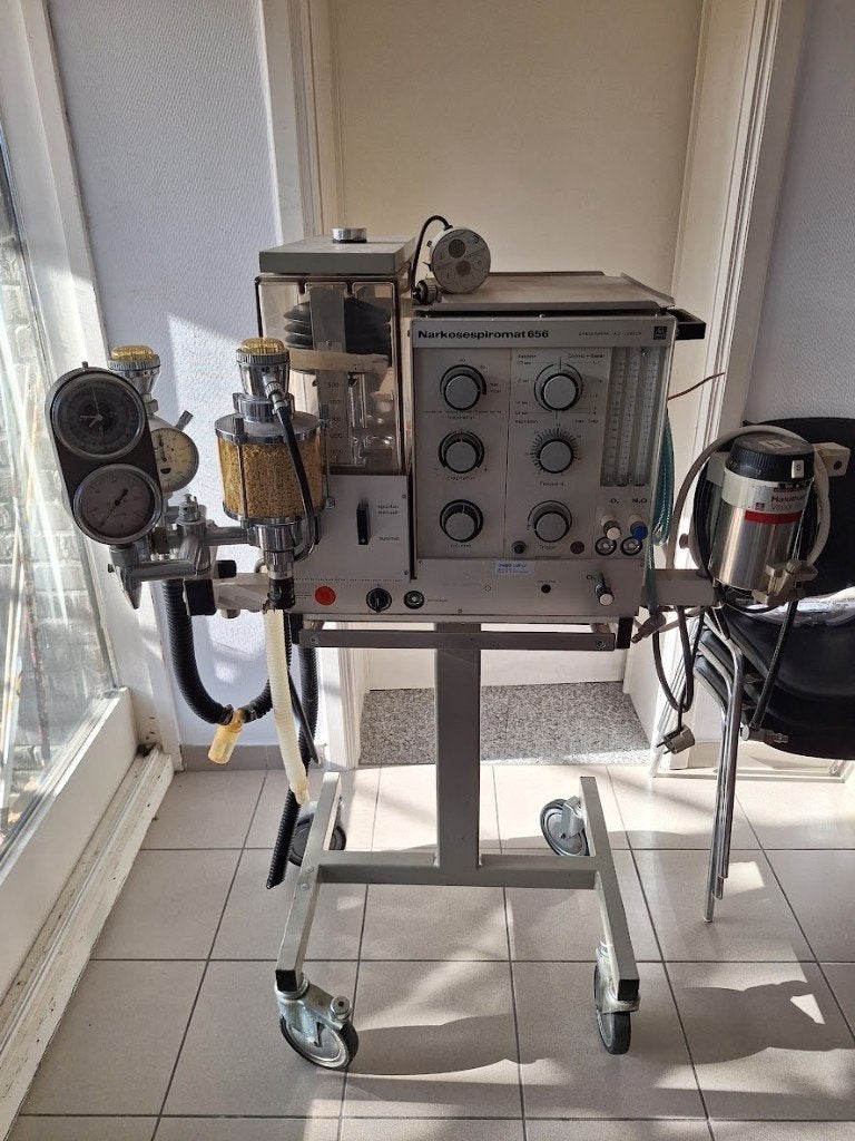 Drager beademing narcosespiromat 656, Elektronische apparatuur, Ophalen, Gebruikt