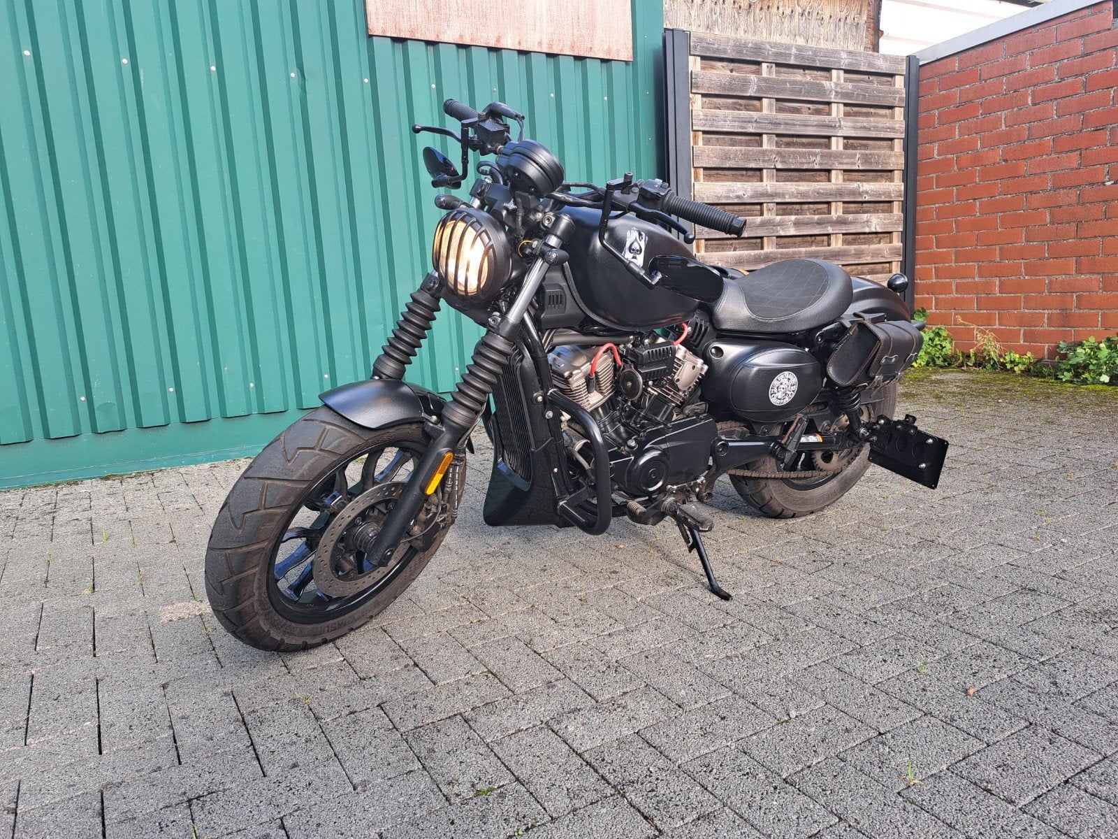 Hyosung GV 125s Aquila, 2 cilinders, Chopper, Gebruikt, Particulier