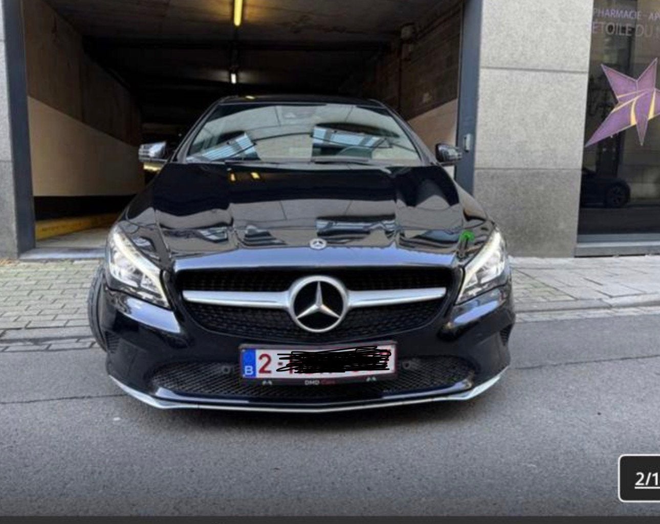 Auto te koop Mercedes schietjaar 2017, Auto's, Mercedes-Benz, Automaat, 5 deurs, Particulier, Zetelverwarming