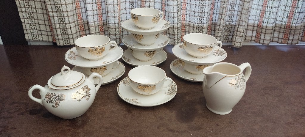 Antiek koffieservies Boch, Antiek en Kunst, Ophalen
