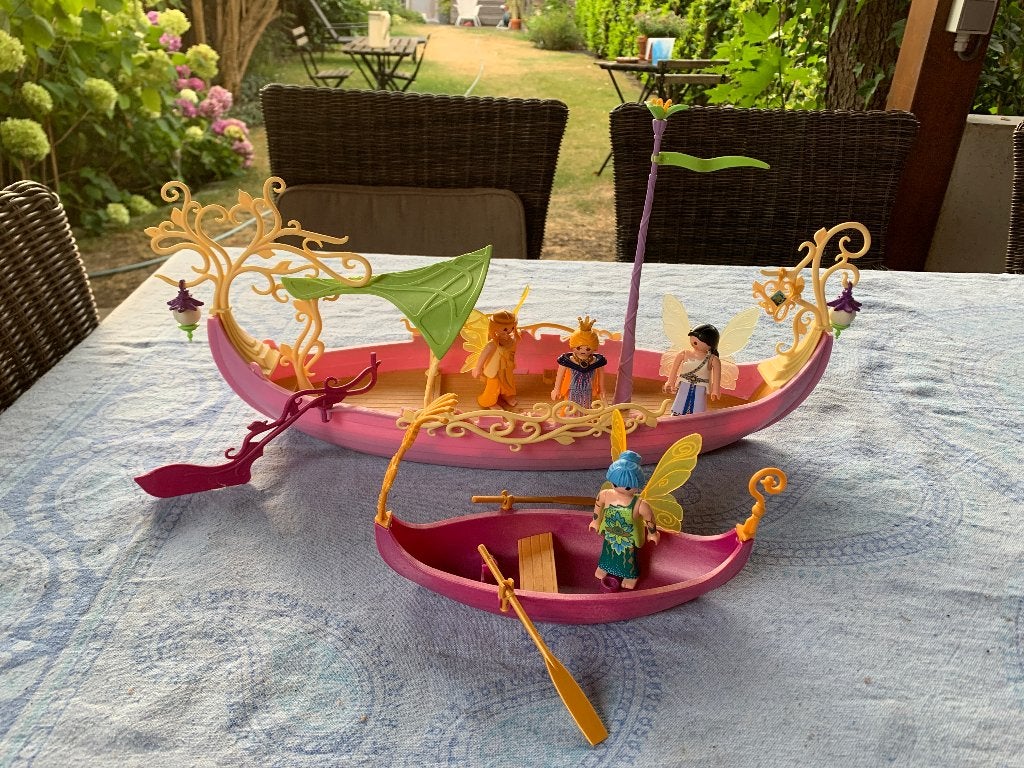 PLAYMOBIL: 2 FEEENSCHEPEN, Kinderen en Baby's, Speelgoed | Playmobil, Losse onderdelen, Fantasy, Ophalen of Verzenden, Zo goed als nieuw