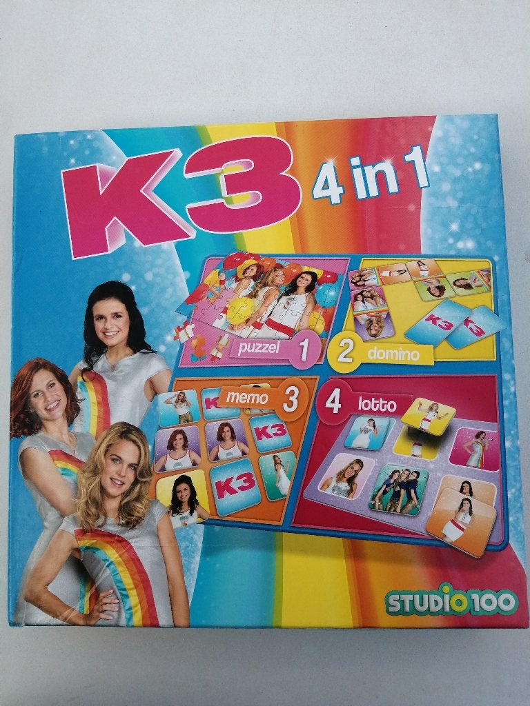 K3  Memo, lotto, puzzel, Kinderen en Baby's, Ophalen of Verzenden, Zo goed als nieuw, 2 tot 4 jaar