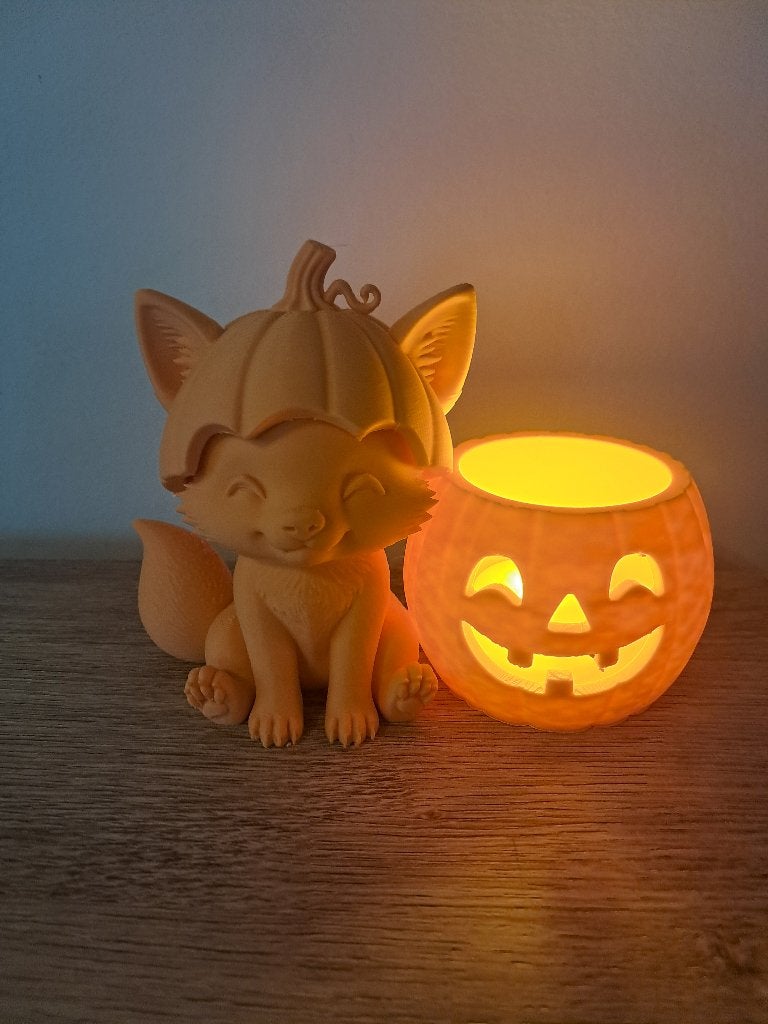 Vos met pompoen, Overige typen, Nieuw, Oranje, Ophalen