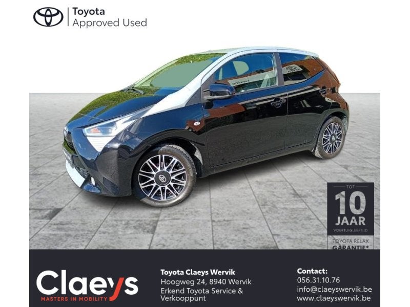 Toyota Aygo x-clusiv Toyota Aygo - Achteruitrijcamera, https://public.car-pass.be/vhr/8928fb67-d5da-45a2-9edb-ca301786a78c, 72 pk