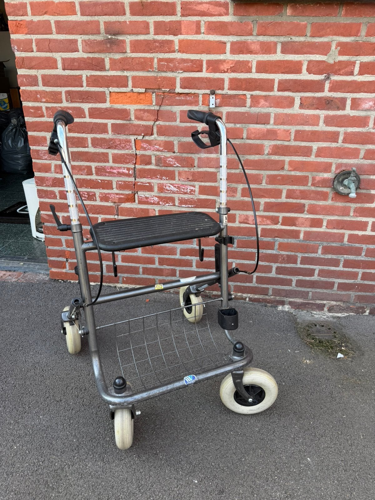 Rollator, Diversen, Ophalen, Opvouwbaar, Gebruikt