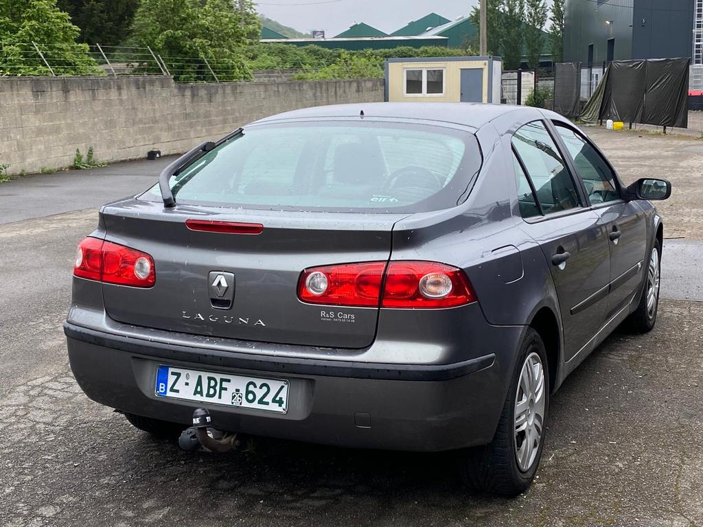 Renault Laguna 1.6i Euro 4 163Km Vendu avec feuille rose, Autos, 82 kW, Entreprise, Boîte manuelle, Noir
