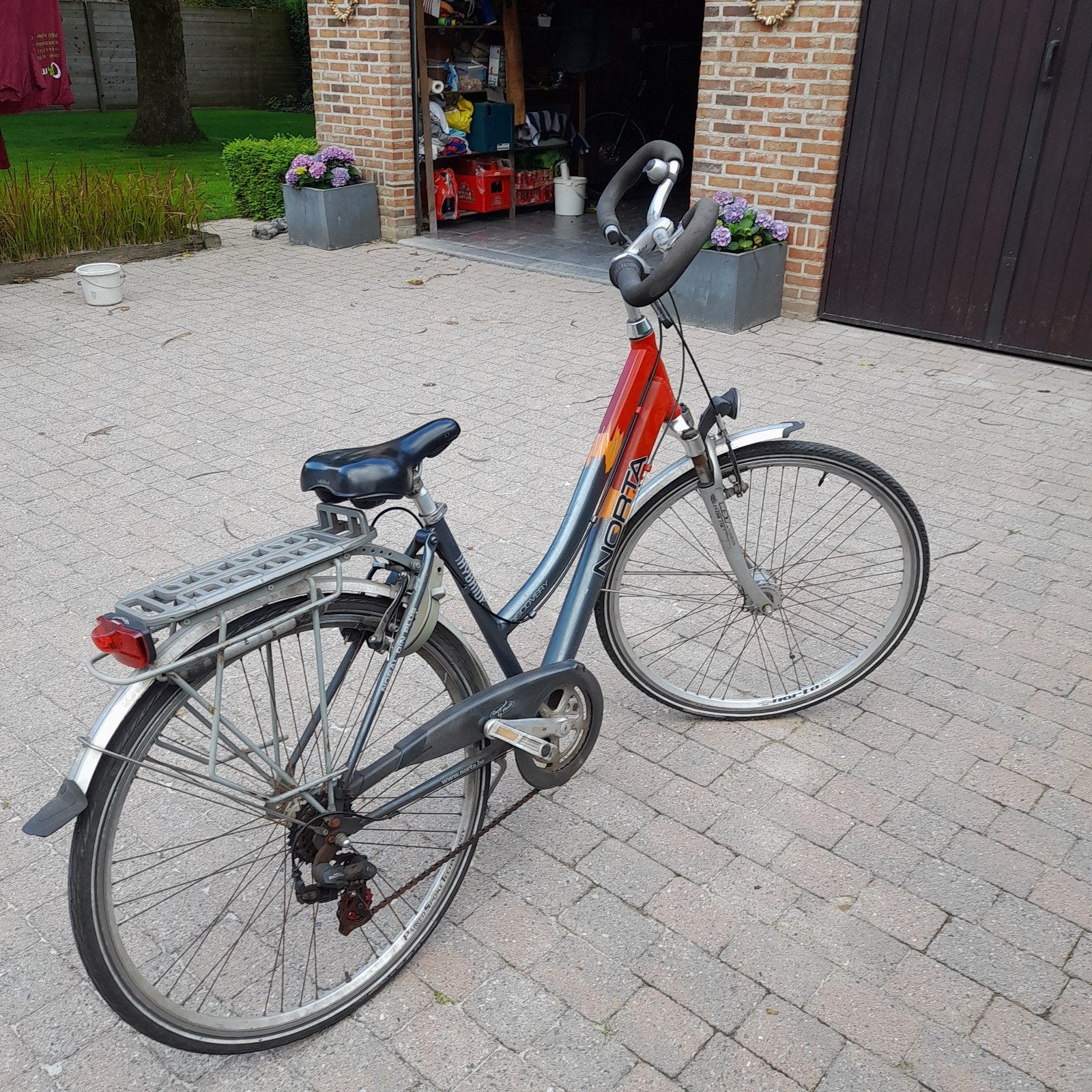 damesfiets, Fietsen en Brommers, Ophalen