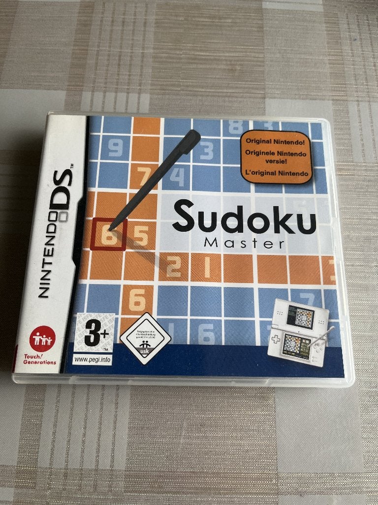 Nintendo DS spel Sudoku Master, Puzzel en Educatief, 1 speler, Ophalen of Verzenden, Zo goed als nieuw