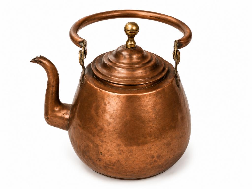 Bouilloire ancienne en cuivre martelé, Antiquités & Art, Antiquités | Bronze & Cuivre, Cuivre, Enlèvement ou Envoi