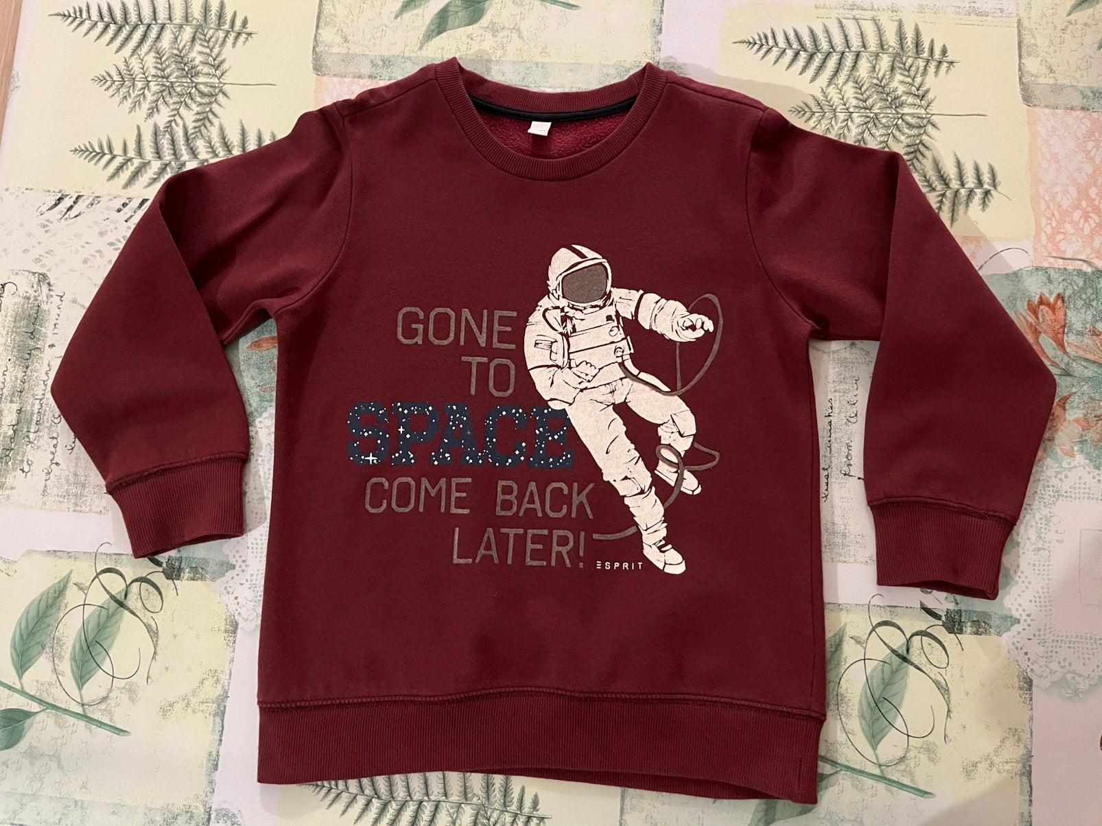 Trui Esprit astronaut maat 116/122, Kinderen en Baby's, Ophalen of Verzenden, Zo goed als nieuw