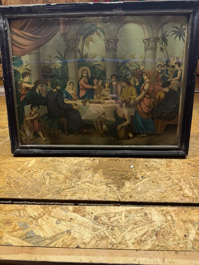 Religieuze schilderij, Antiek en Kunst, Ophalen
