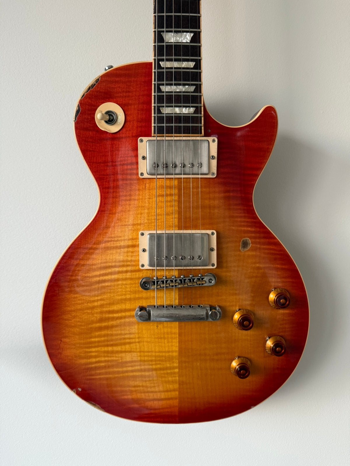 2016 Gibson Les Paul Tradional Plus Sunburst Heavey Aged, Muziek en Instrumenten, Ophalen of Verzenden, Zo goed als nieuw, Gibson