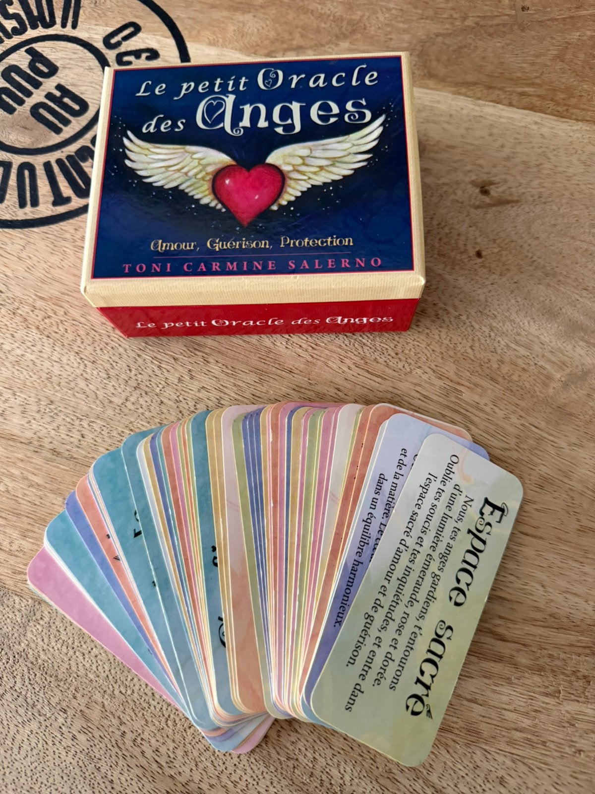 Le petit Oracle des anges, Collections, Cartes à jouer, Jokers & Jeux des sept familles, Enlèvement ou Envoi