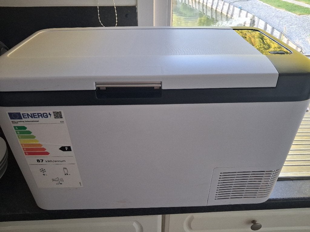 Coolbox met temperatuur, Caravans en Kamperen, Koelboxen, Ophalen, Zo goed als nieuw, Koelbox, Elektrisch