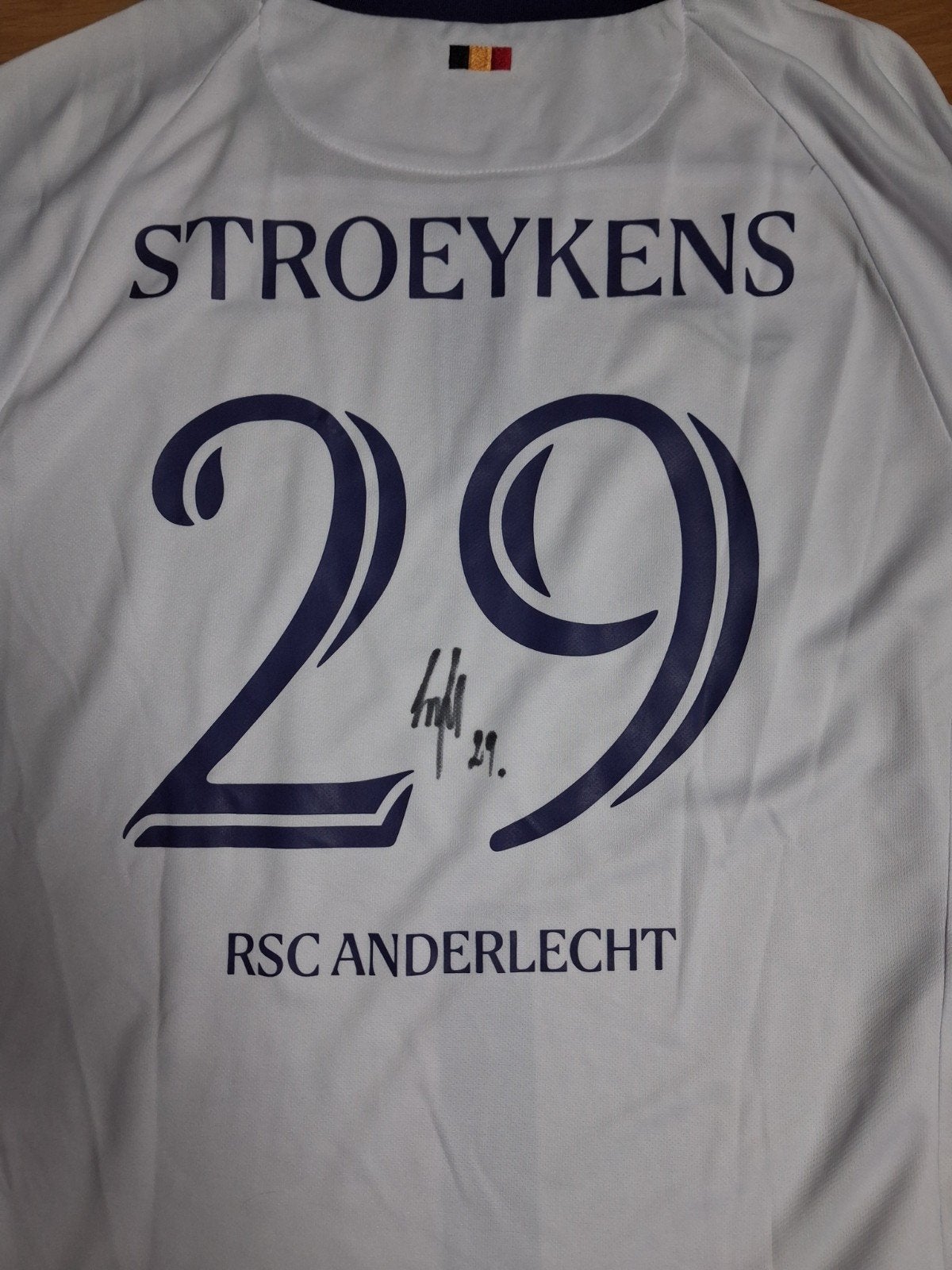 rsca shirt, Collections, Articles de Sport & Football, Enlèvement ou Envoi, Neuf, Maillot