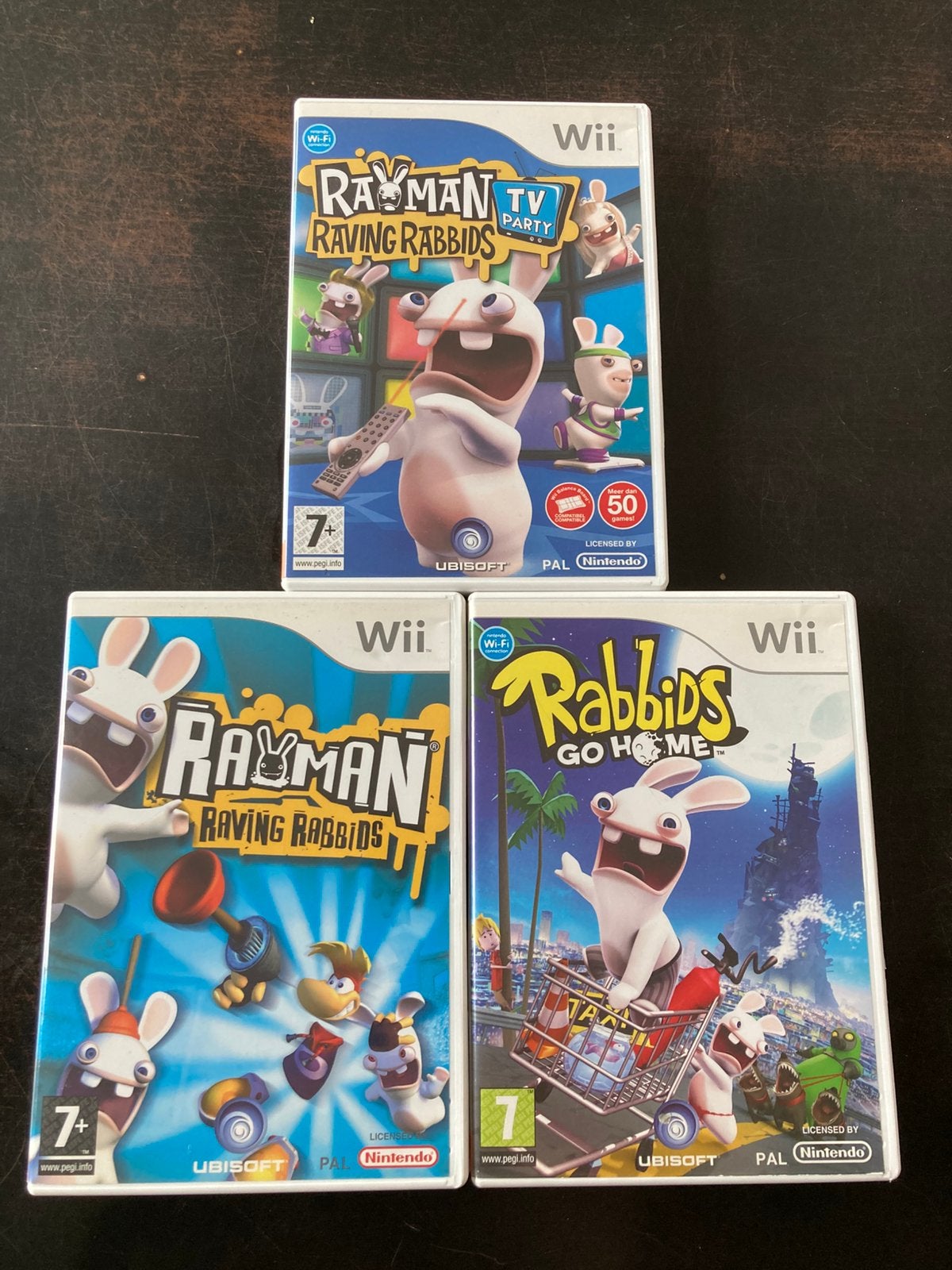 Wii rayman games, Ophalen, Zo goed als nieuw