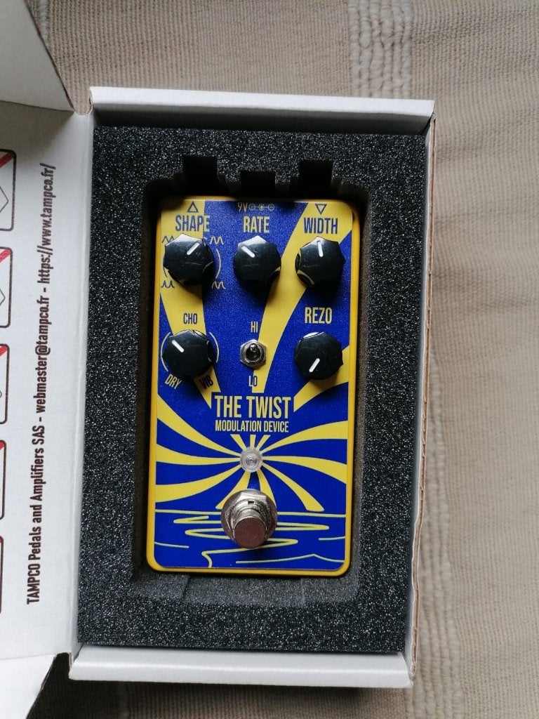 Chorus-flanger "The Twist” MKII, Muziek en Instrumenten, Ophalen of Verzenden, Zo goed als nieuw, Chorus
