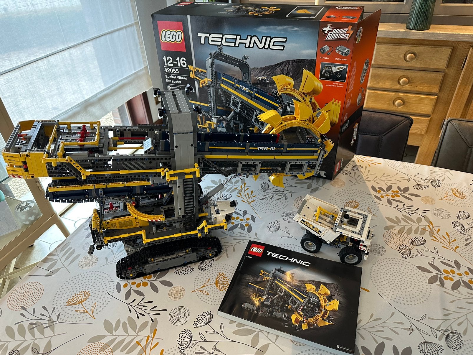 LEGO Technic 42055, Kinderen en Baby's, Lego, Ophalen of Verzenden, Zo goed als nieuw, Technic