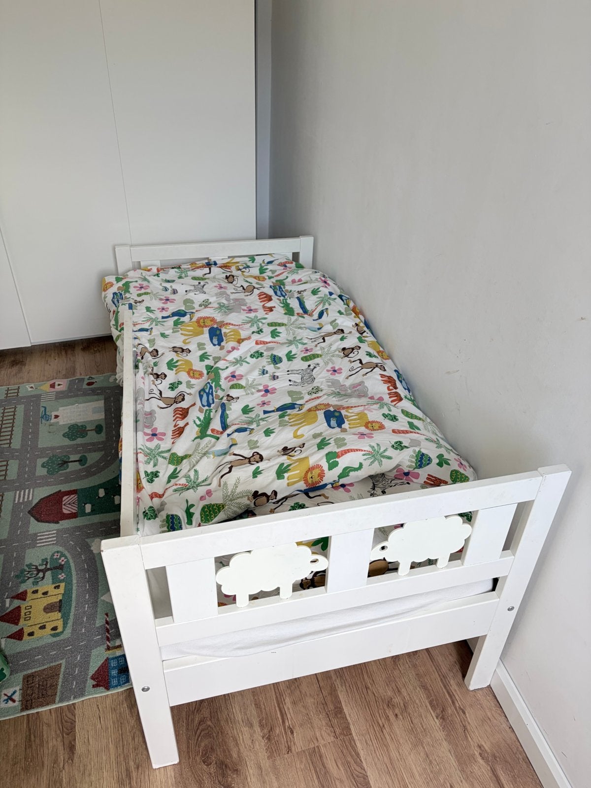 Magnifique lit d’enfant Ikea, Sommier à lattes, 70 à 85 cm, Comme neuf, Enlèvement