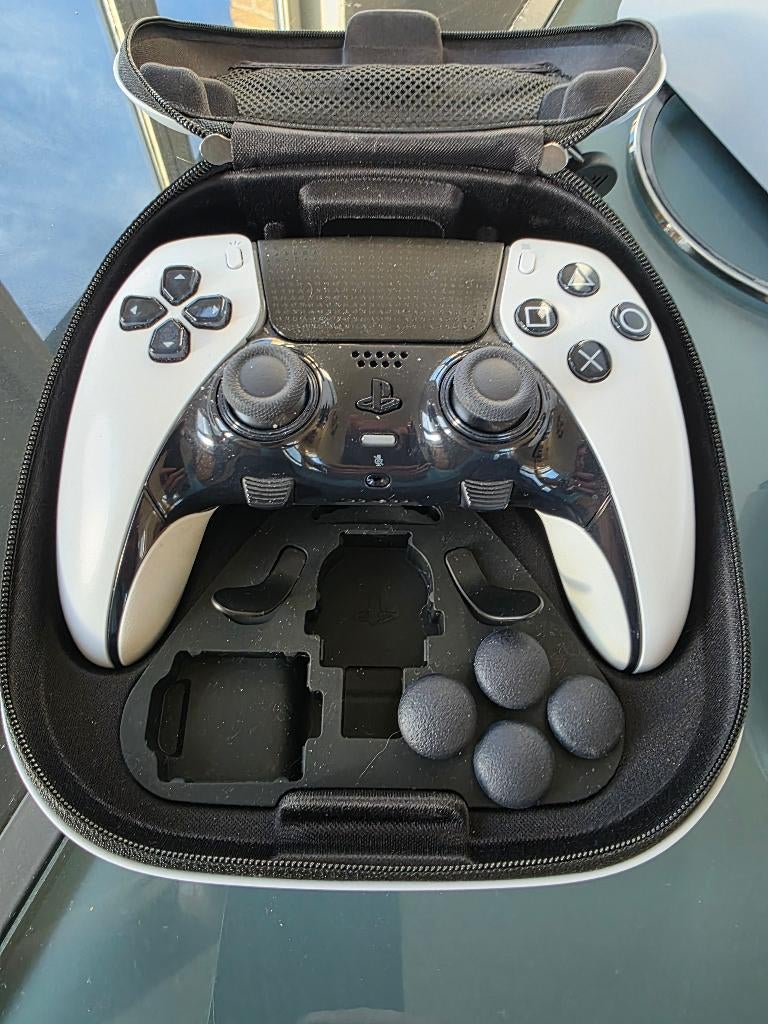 PS5 PRO 4TB (1 WEEK OUD) + DISC DRIVE + DUALSENSE EDGE, Games en Spelcomputers, Spelcomputers | Sony PlayStation 5, Zo goed als nieuw