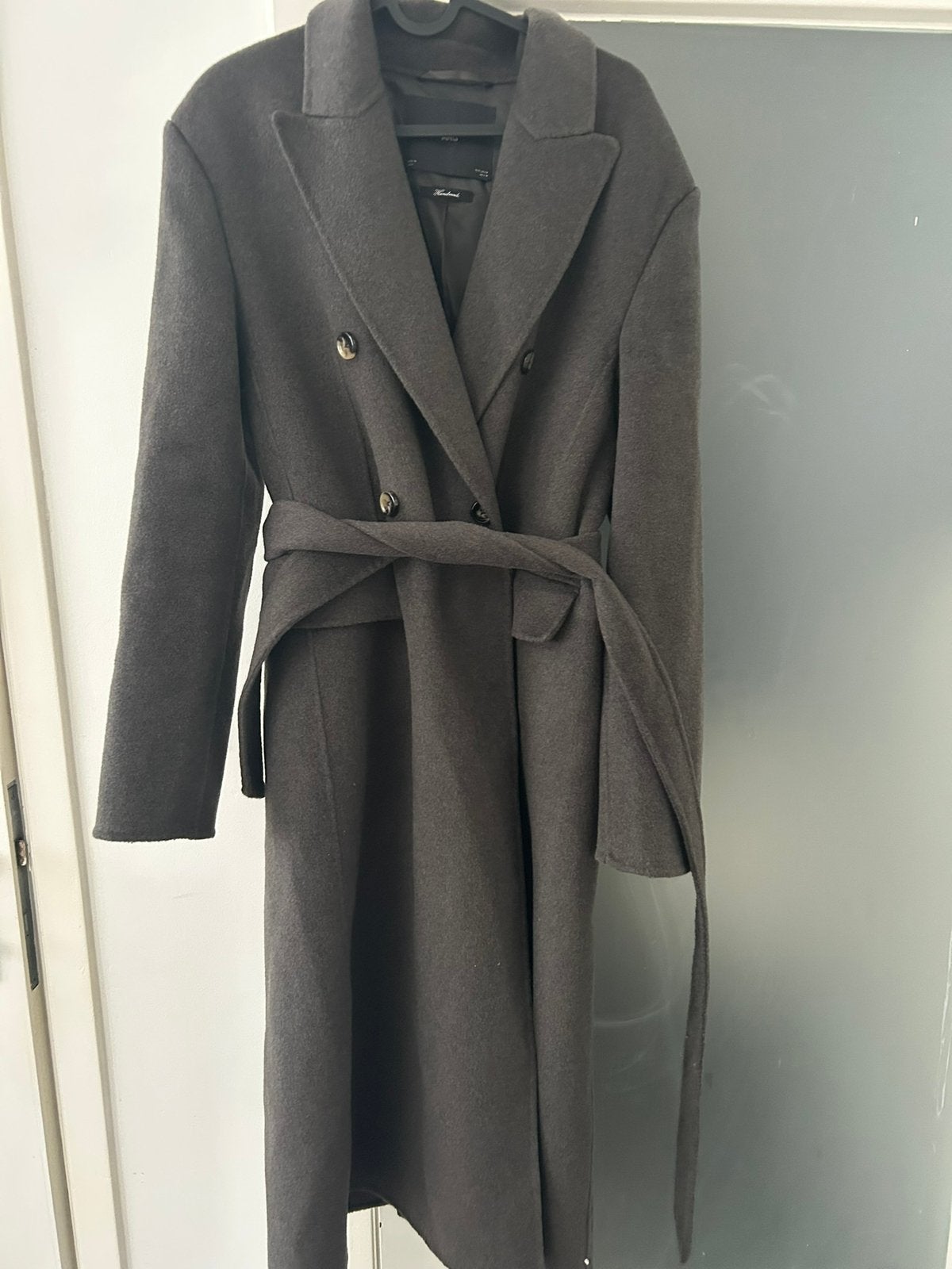 Manteau laine Mango handmade, Enlèvement ou Envoi, Neuf, Gris
