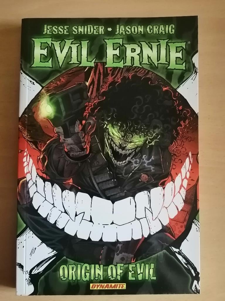 U.S. Import Comic Book Evil Ernie volume 1 : Origin of Evil, Enlèvement ou Envoi, Amérique