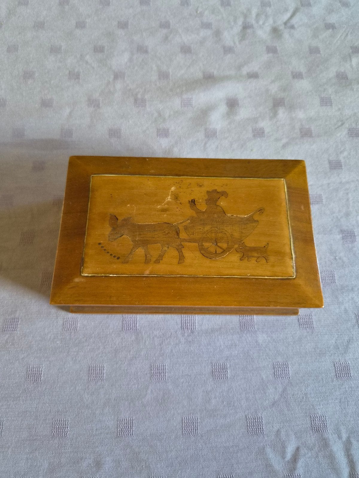 Petite boite en bois, Antiquités & Art, Enlèvement ou Envoi