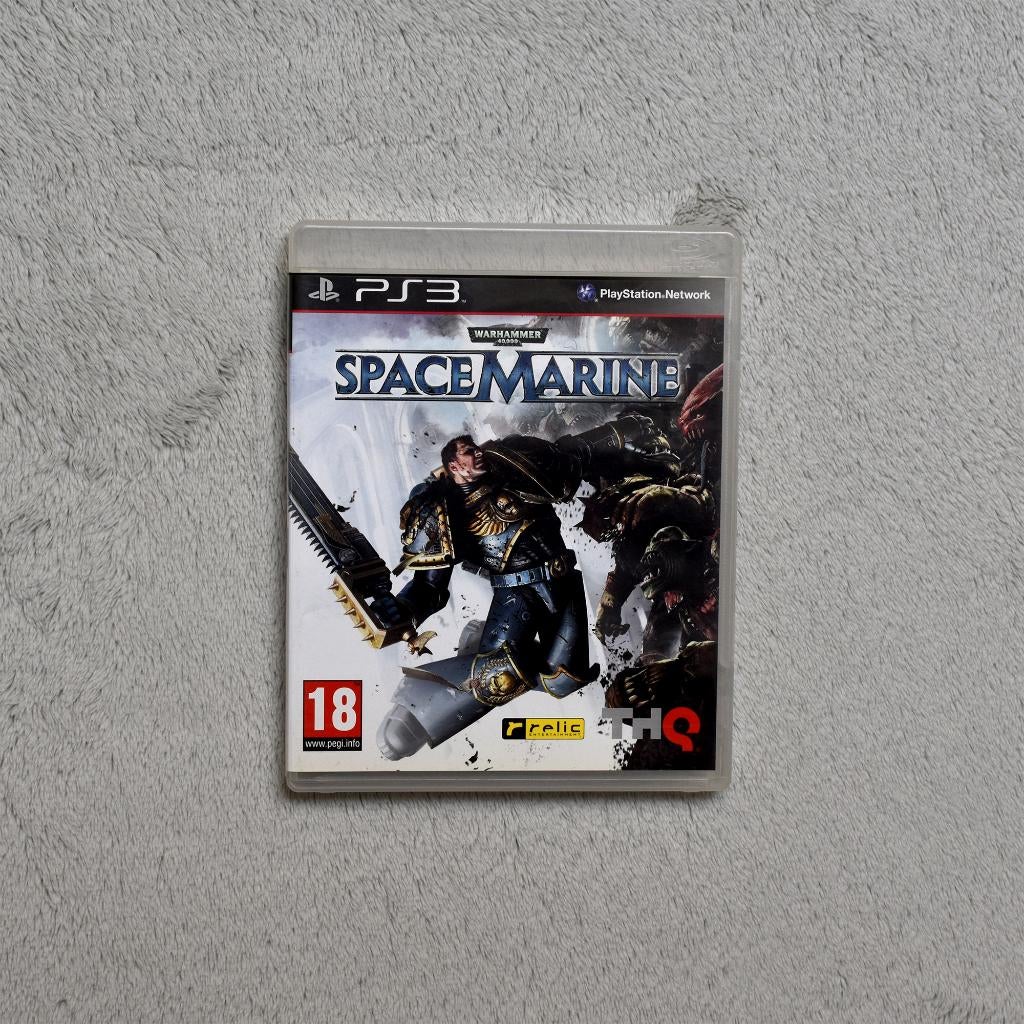 Warhammer Space Marine PS3 Action THQ Complete, Games en Spelcomputers, Online, Vanaf 18 jaar, 1 speler, Ophalen of Verzenden