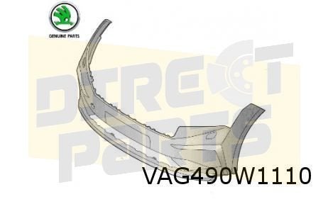 Skoda Enyaq IV (1/21-) Voorbumper (GRU) Origineel! 5LA807221, Neuf, -, Skoda, -