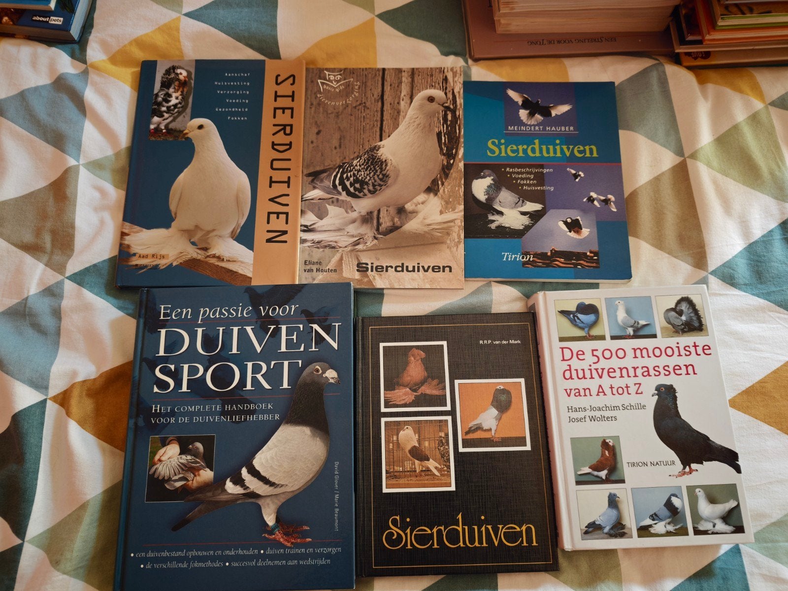 duivenboeken, Boeken, Stock en Verzamelingen, Ophalen