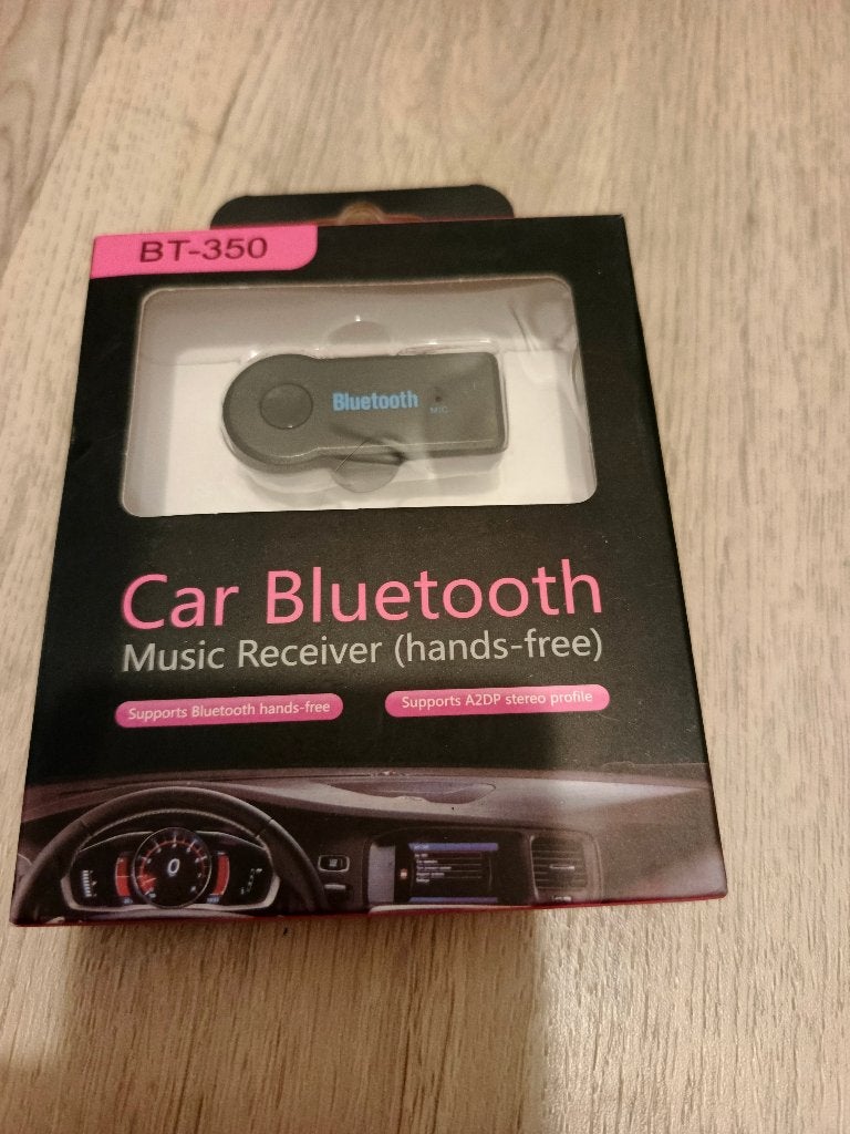 Récepteur Bluetooth BT-350 voiture jack 3,5 mm neuf, Enlèvement, Neuf